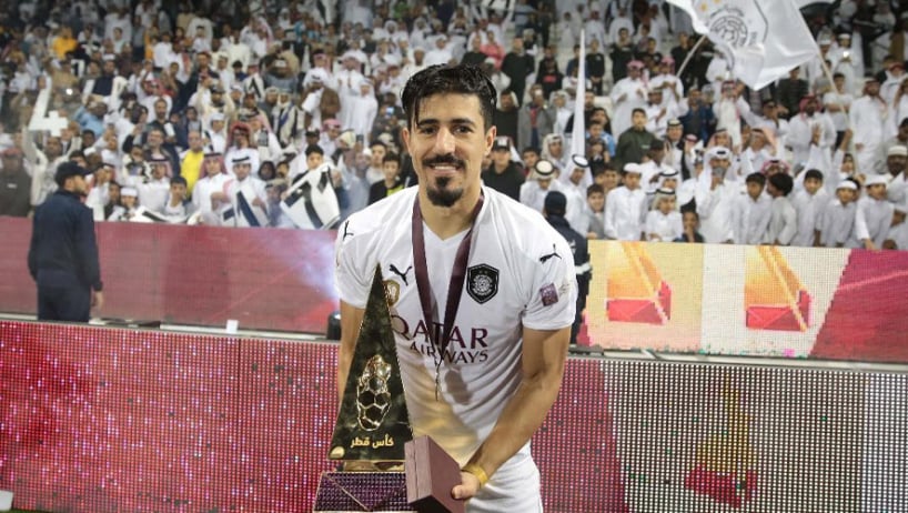 Alg Rie Baghdad Bounedjah Prolonge Au Qatar Jusquen Officiel