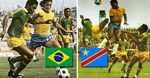 Brésil-Zaïre 1974 - Léopards de la RDC
