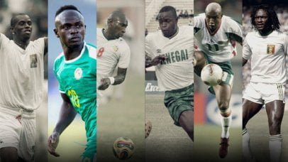 Sadio Mané et les meilleurs buteurs de l'histoire du Sénégal