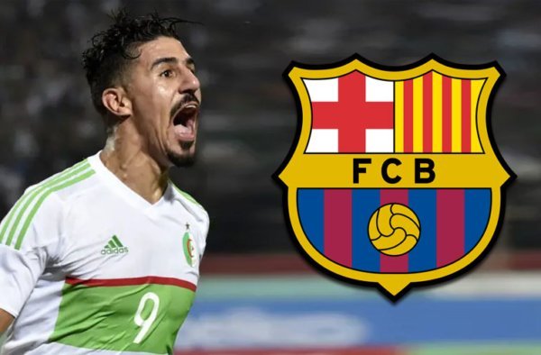 Baghdad Bounedjah - FC Barcelone