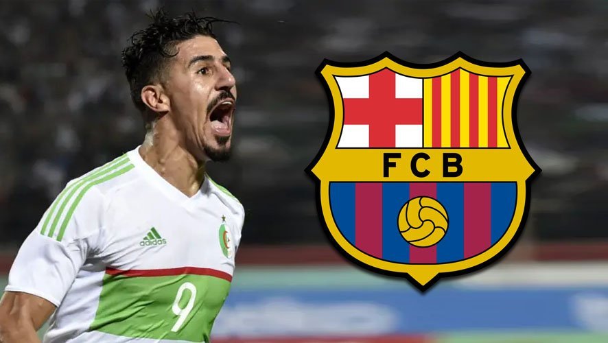 Baghdad Bounedjah - FC Barcelone