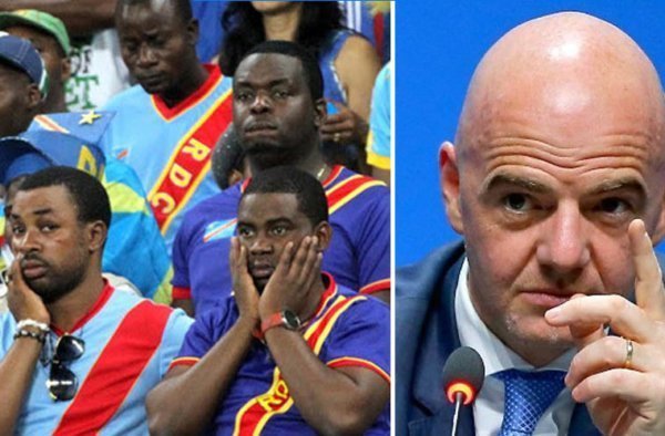 La RDC sanctionnée par la FIFA