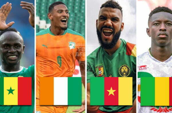 CAN 2022 - 4 nations