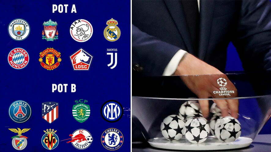 Ligue des Champions UEFA - Chapeaux tirage