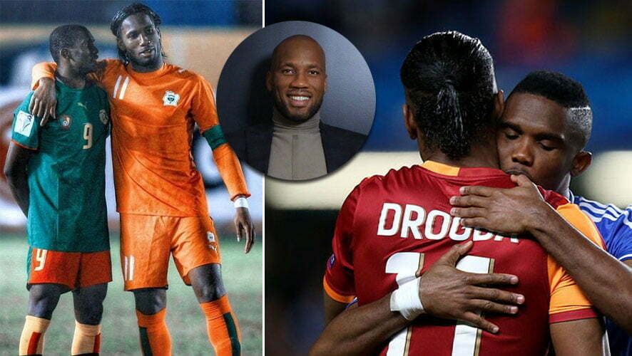 Samuel Eto'o and Didier Drogba - African scorers