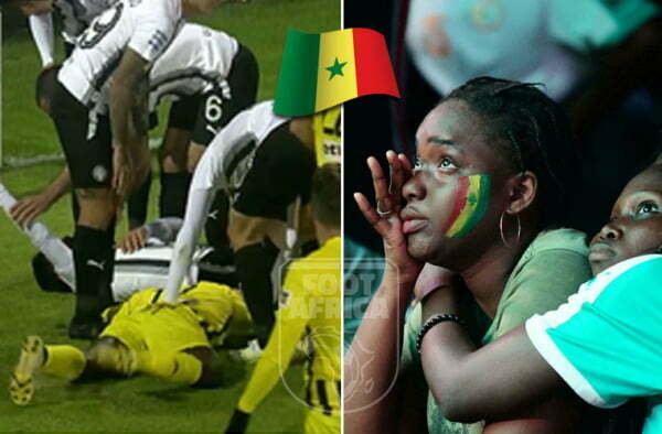 Senegal joueur blesse