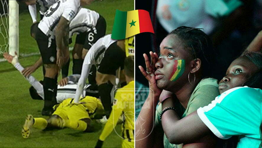 Senegal joueur blesse