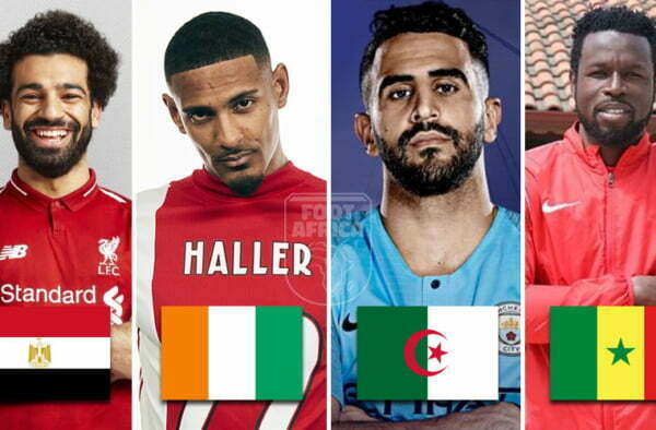 Salah, Haller, Mahrez - Le Top 10 des meilleurs buteurs africains de l'annÃ©e 2021