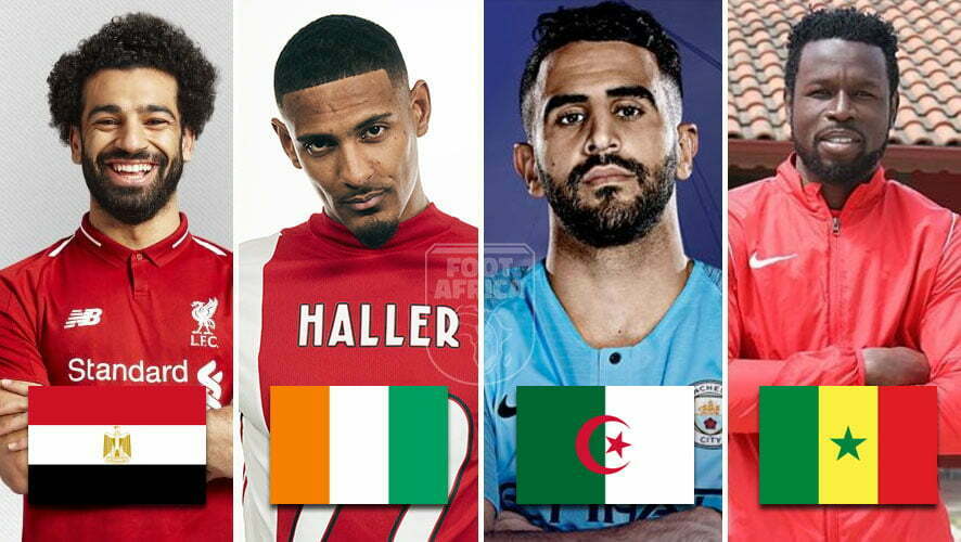 Salah, Haller, Mahrez - Le Top 10 des meilleurs buteurs africains de l'année 2021