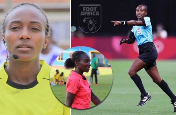 Salima Mukansanga - Femme arbitre Ã  la CAN 2022