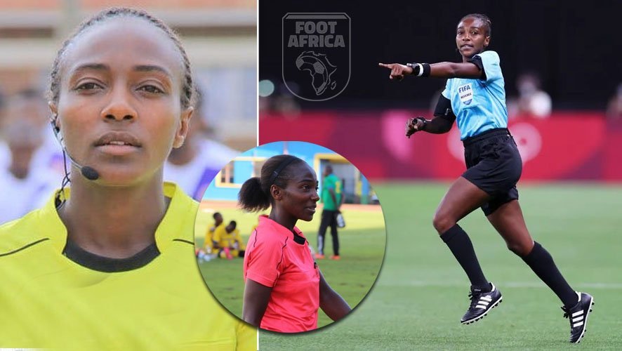 Salima Mukansanga - Femme arbitre à la CAN 2022