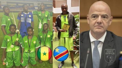 RDC - Sénégal - CAN U16 - Infantino