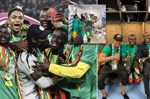 Sénégal - CAN 2022 - vestiaires