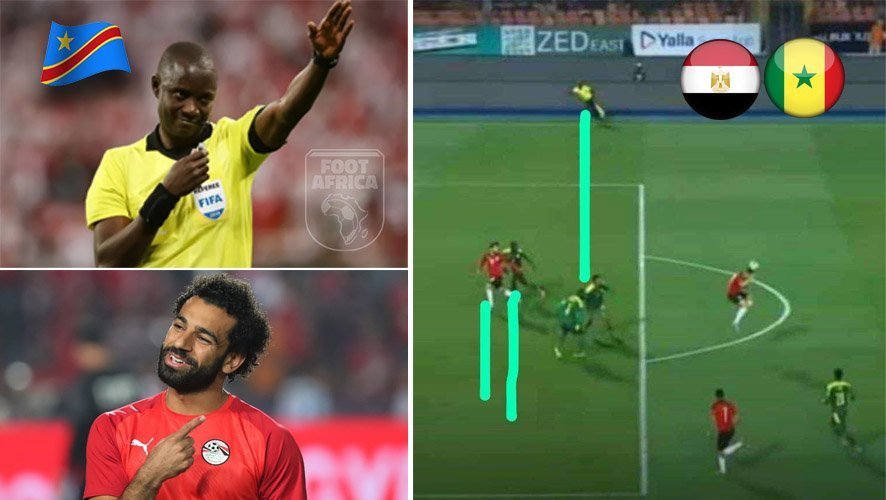 Egypte - Sénégal - Hors-jeu Mohamed Salah