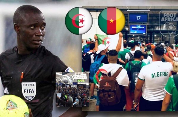 Algerie Cameroun Arbitre Bakary Gassama