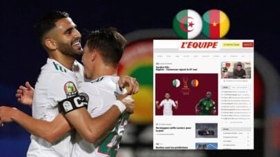 Algérie - Cameroun - L'Equipe
