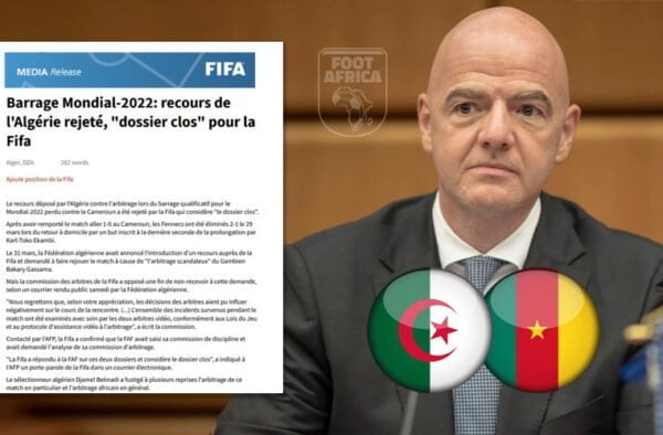 AlgÃ©rie - Cameroun - FIFA