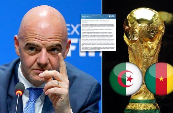 Algérie - Cameroun - communiqué FIFA