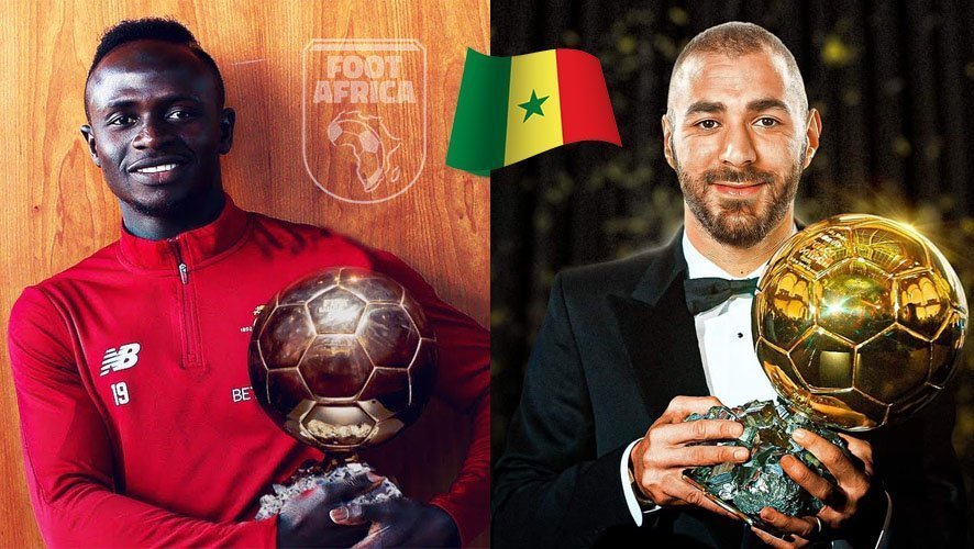 Sadio ManÃ© - Karim Benzema - Ballon d'Or 2022