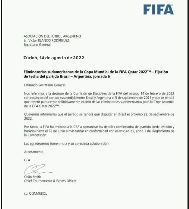 Communique FIFA 14 aout