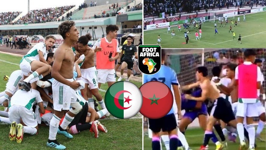 AlgÃ©rie - Maroc - Coupe Arabe U17