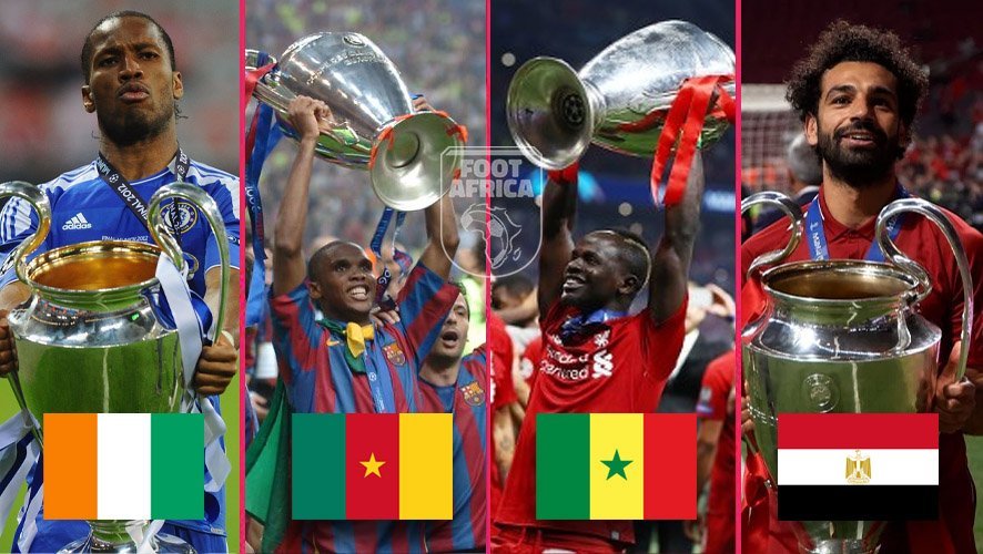 Drogba, Eto’o, Mané, Salah - le Top 10 des meilleurs buteurs africains de l'histoire de la LdC UEFA