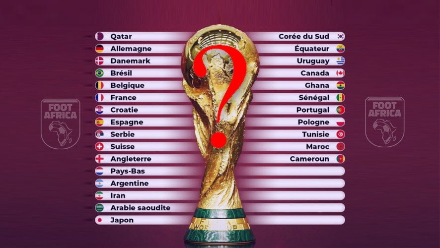 Mondial 2022 - Coupe du monde - 32 participants