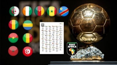 Ballon dOr 2022 Votes des pays africains