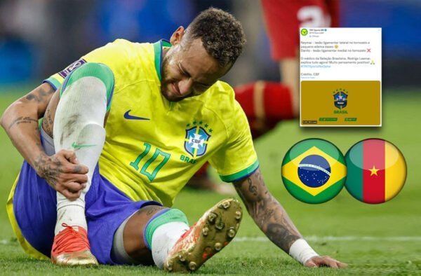 Neymar - Cameroun - Brésil - Mondial 2022