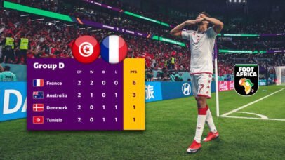Tunisie - France - Coupe du monde 2022
