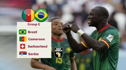 Cameroun - Brésil - Coupe du monde 2022