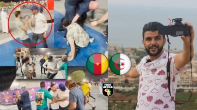 Samuel Eto'o frappe un Youtubeur algérie