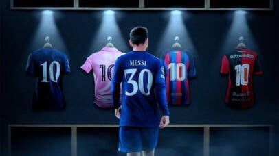 Lionel Messi FC Barcelone PSG