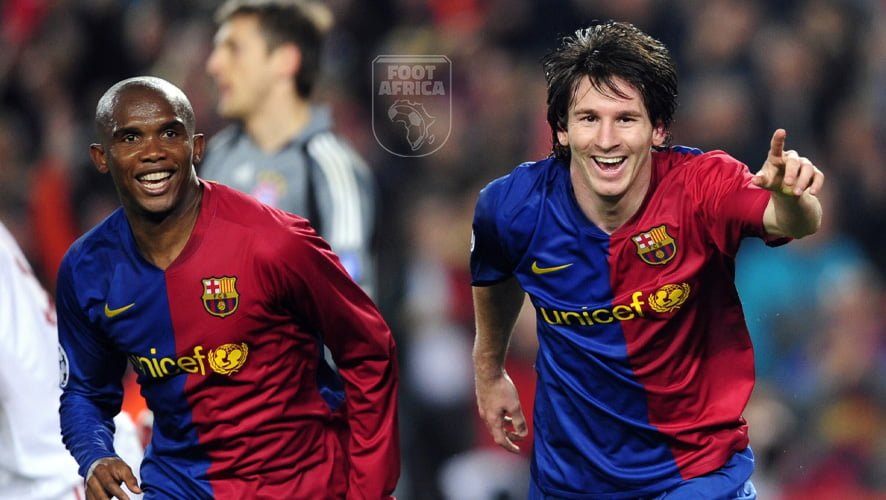 Lionel Messi - Samuel Eto'o - FC Barcelone 2005-2006