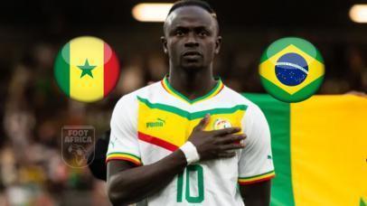 Sénégal - Brésil - Amical Football