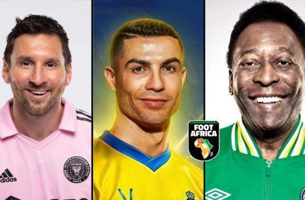 Ronaldo - Messi - Pelé - Meilleurs buteurs de l’histoire du football