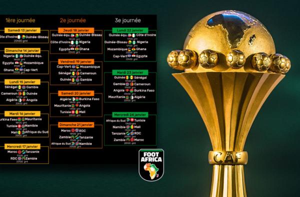 Coupe d'Afrique des Nations 2024 - Le calendrier