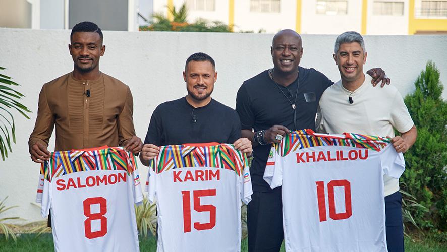 Football Together Talks - Salomon Kalou, Khalilou Fadiga et Karim Ziani